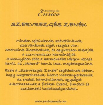 Enrico: Szervrezgés zenék