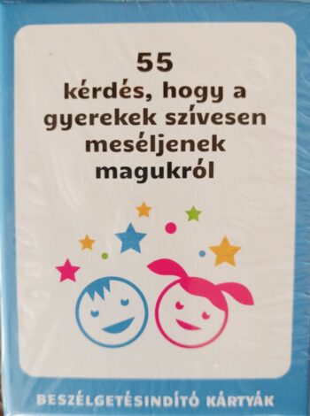 Kártya: 55 kérdés, hogy a gyerekek szívesen meséljenek magukról