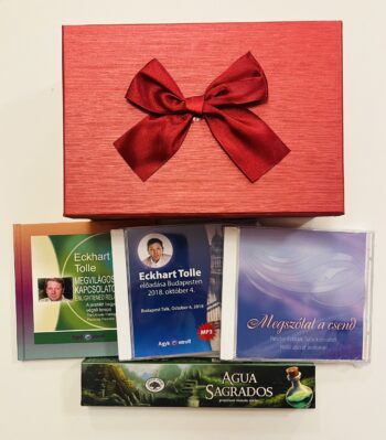 Eckhart Tolle CD csomag díszdobozban