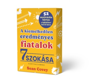 A kiemelkedően eredményes fiatalok 7 szokása kártyacsomag